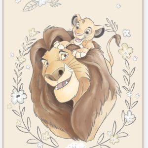 Disney Az Oroszlánkirály Simba polár takaró 100x140cm