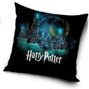 Harry Potter Hogwarts párnahuzat 40x40 cm Velúr
