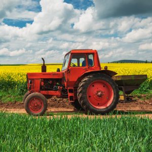 Traktor Field Work kéztörlő arctörlő, törölköző 30x50cm