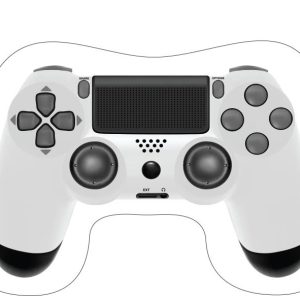Gamer Pad formapárna, díszpárna 42x29 cm Velúr