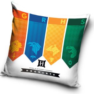 Harry Potter Whichcraft párnahuzat 40x40 cm
