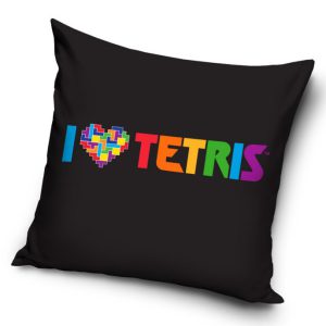 Tetris Black párnahuzat 40x40 cm