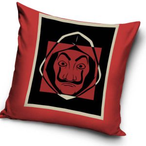 A nagy pénzrablás Dali Mask párnahuzat 40x40 cm