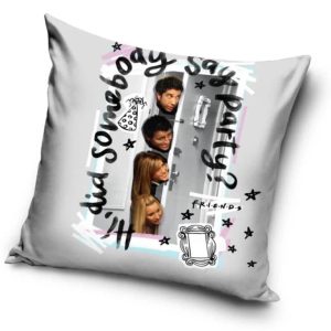 Jóbarátok Party párnahuzat 40x40 cm Velúr