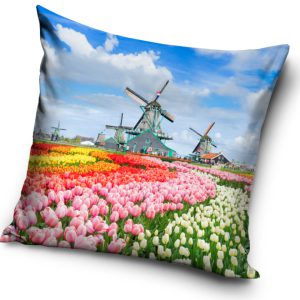 Amsterdam Tulips párnahuzat 40x40 cm