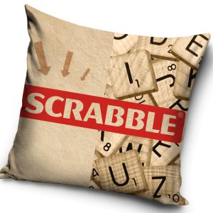 Scrabble Board Game párnahuzat 40x40 cm