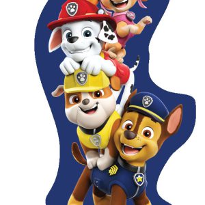 Mancs Őrjárat Team formapárna, díszpárna 42x20 cm