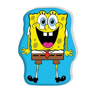 SpongyaBob Surprise formapárna, díszpárna 38x28 cm Velúr