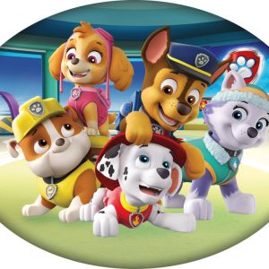 Mancs Őrjárat Team formapárna, díszpárna 40x29 cm