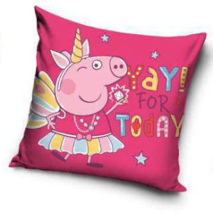 Peppa malac Yay párnahuzat 40x40 cm