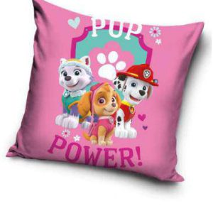 Mancs Őrjárat Pup Power párnahuzat 40x40 cm
