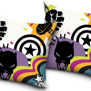 Marvel Symbol párnahuzat 40x40 cm Velúr