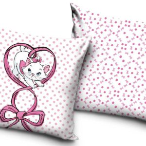 Disney Marie Ribbon párnahuzat 40x40 cm Velúr