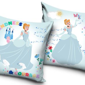 Disney Hercegnők Cinderella párnahuzat 40x40 cm Velúr