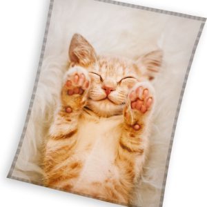 Cicás Fluffydream coral fleece polár takaró 130x170cm