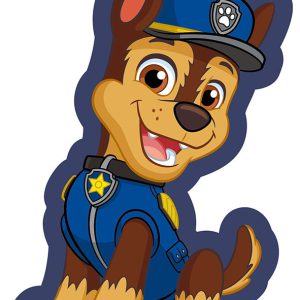 Mancs Őrjárat Chase Smile formapárna, díszpárna 38x24 cm Velúr