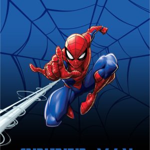 Pókember Nightweaver coral fleece polár takaró 150x200cm