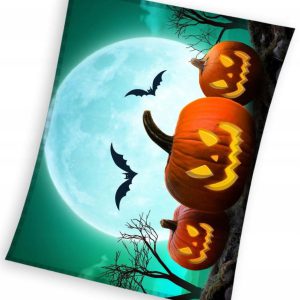 Halloween Moon coral fleece polár takaró 150x200cm
