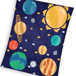 Űr Kosmos coral fleece polár takaró 130x160cm