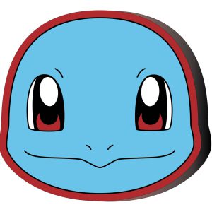Pokémon Squirtle formapárna, díszpárna 40 cm