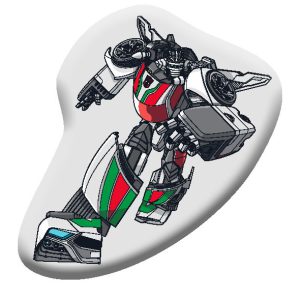 Transformers Autobot formapárna, díszpárna 41x34 cm Velúr