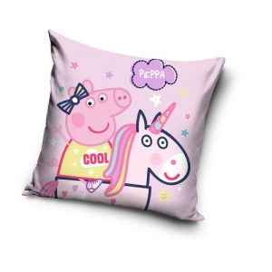 Peppa malac Unicorn párna, díszpárna 40x40 cm