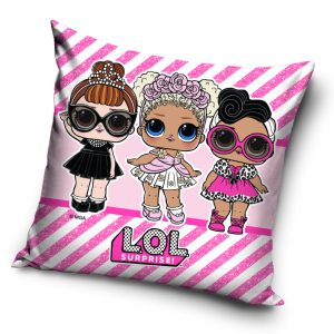 LOL Surprise Pop Queens párna, díszpárna 40 x 40 cm