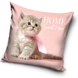 Cicás Pink párna, díszpárna 40x40 cm