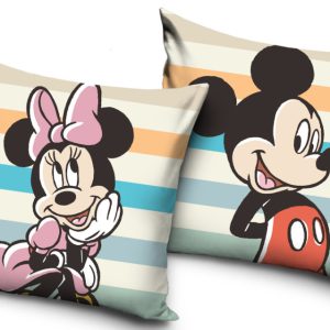 Disney Minnie, Mickey Journey párna, díszpárna 40x40 cm