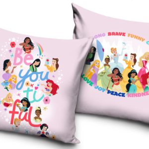 Disney Hercegnők Beautiful párna, díszpárna 40x40 cm