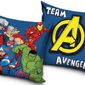 Bosszúállók Team párna, díszpárna 40x40 cm