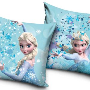 Disney Jégvarázs Magic párnahuzat 40x40 cm Velúr