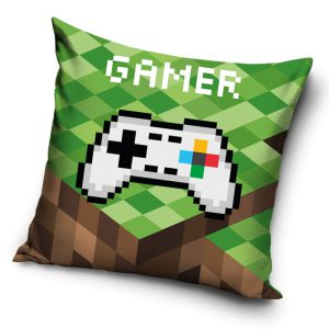 Gamer Blocks párna, díszpárna 40x40 cm