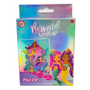 Sellő Shell hologrammos mini puzzle 35 db-os