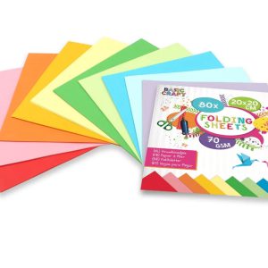 Színes Crafts origami papír 20x20 cm