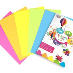 Színes papír Crafts 40 oldalas