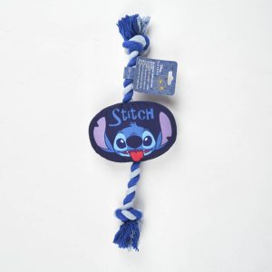 Disney Lilo és Stitch, A csillagkutya Alien Chic sípoló plüss és kötél kutyajáték