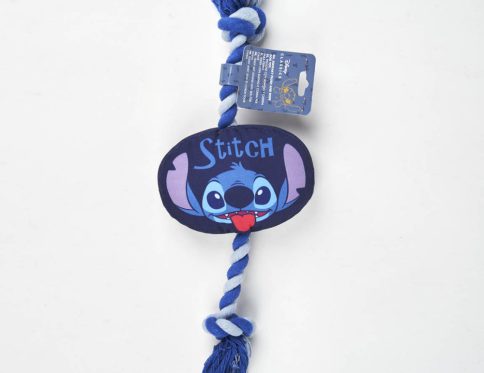 Disney Lilo és Stitch, A csillagkutya Alien Chic sípoló plüss és kötél kutyajáték