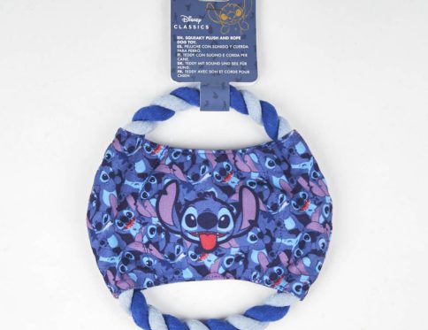Disney Lilo és Stitch, A csillagkutya Alien Chic sípoló frizbi és kötél kutyajáték