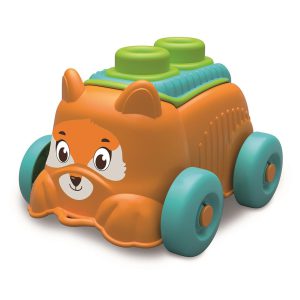 Róka Clemmy gurulós készségfejlesztő építőkockával Clementoni