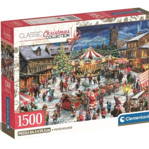 Karácsonyi fair 1500 db-os puzzle Clementoni