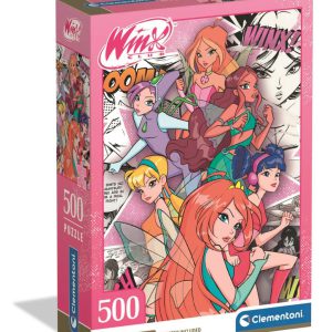 Winx Club Comic 500 db-os Compact puzzle Clementoni