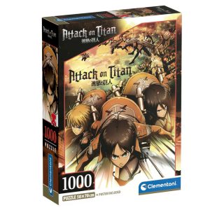 Attack on Titan Defenders 1000 db-os puzzle Clementoni