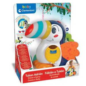 Tukán Fábián készségfejlesztő, oktató játék Clementoni