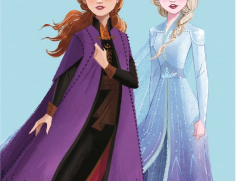 Disney Jégvarázs Journey kéztörlő arctörlő, törölköző 35x65cm