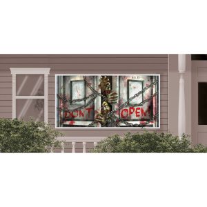 Zombi Halloween fali dekoráció 165 cm