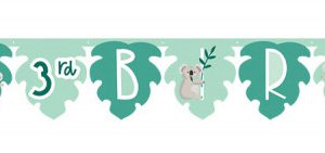 Koala Eucalyptus Happy Birthday óriás felirat 320 cm