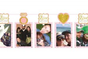 Esküvői Ring fotó füzér 365 cm