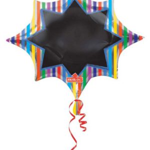 Black Board Stripe fólia lufi 88 cm