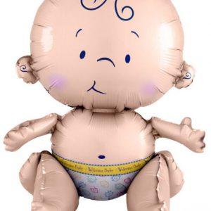 Baby Cute ülő fólia lufi 38 cm